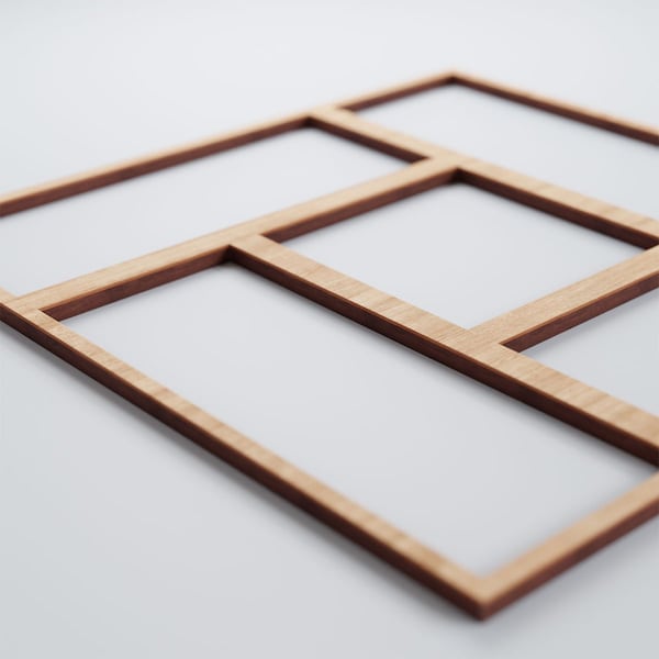 Ekena Millwork Medium Sheffield Decorative Fretwork Wood Wall Panels, Alder, 15 3/8"W x 15 3/8"H x 3/8"T - WALW16X16X0375SHFAL