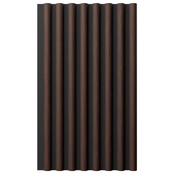 Ekena Millwork AcoustixPro Noise Cancelling Half Round Small Slat Wall Panel - SWA0625X0500HREP