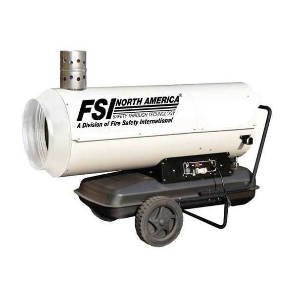 Fsi Oil Indirect Fired Air Heater, 259000 BtuH, 120VAC - F-HVF3101