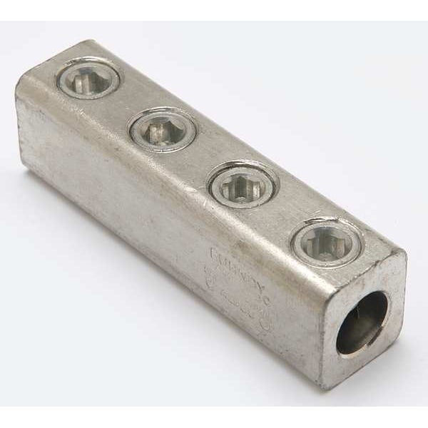 Conector mecánico Burndy, Empalme, 250 kcmil a 6AWG - AMS250