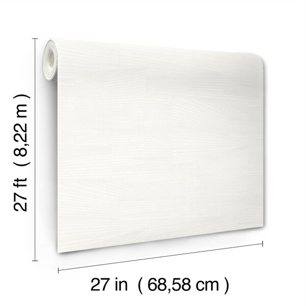 York Wallcoverings Higher Ground Geo Alabaster Wallpaper - FM1033