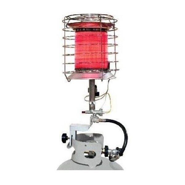 World Marketing Of America Tank Top Heater, Propane, 9.3 in Wx 9.3 in L - TT360