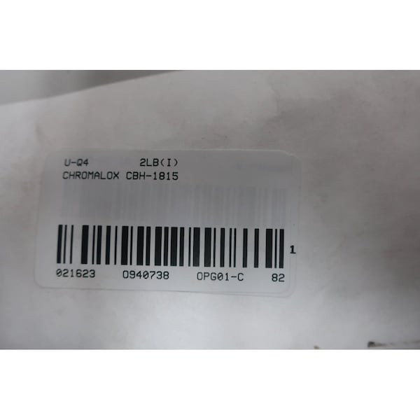 Chromalox 18In 0.553In 1150W 120V-Ac Cartridge Heater Element - CBH-1815