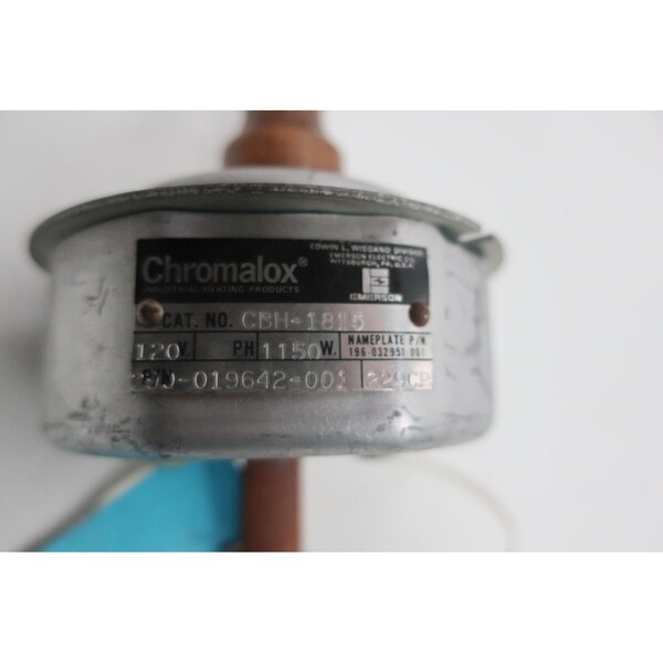 Chromalox 18In 0.553In 1150W 120V-Ac Cartridge Heater Element - CBH-1815