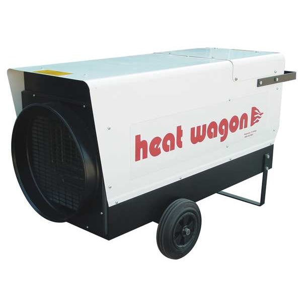 Heat Wagon Portable Electric Salamander Heater, 24,000/48,000/60,000, 440/480V AC, 3 Phase, Non-Oscillating - P6000