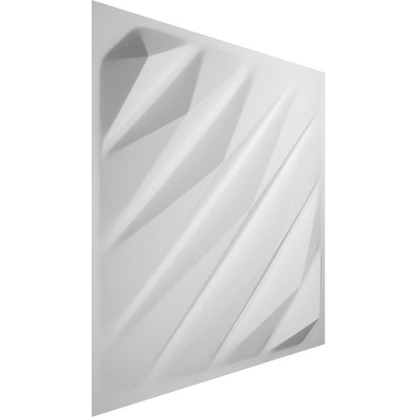Ekena Millwork 19 5/8in. W x 19 5/8in. H Arrow EnduraWall Decorative 3D Wall Panel, White, 20PK - WP20X20AWWH-CASE-20