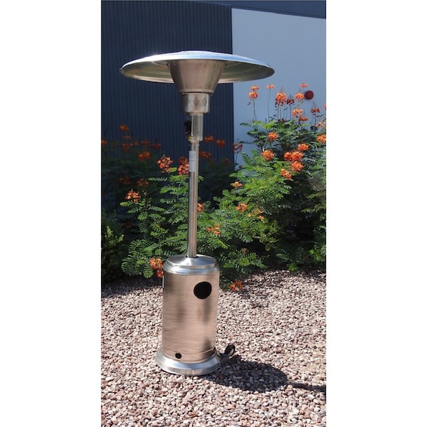 Hiland Commercial Patio Heater in Stainless Steel - BURN-2650-SS