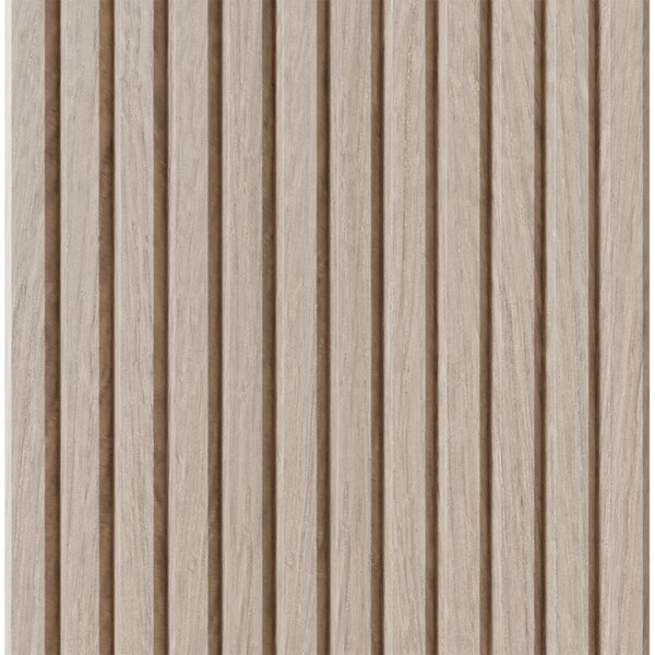 Designs Of Distinction 1" Tall Bevel Slat Tambour - White Oak (12"W x 96"L) - 011296204WK1