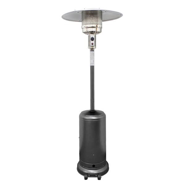 Gardencontrol 87 in. Tall Hammered Silver Patio Heater - GA2769679