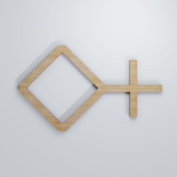 Ekena Millwork Extra Small Cameron Decorative Fretwork Wood Wall Panels, Birch, 12 1/4"W x 7 3/8"H x 3/8"T - WALW08X08X0375CAMBI