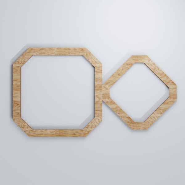 Ekena Millwork Small Lockhart Decorative Fretwork Wood Wall Panels, Red Oak, 19 3/8"W x 11 3/8"H x 3/8"T - WALW12X12X0375LKHRO