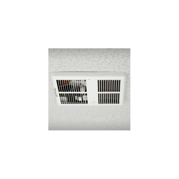 Tpi TPI Fan Forced Ceiling Heater E3035DWBW - 1500/750W 120V - E3035DWBW