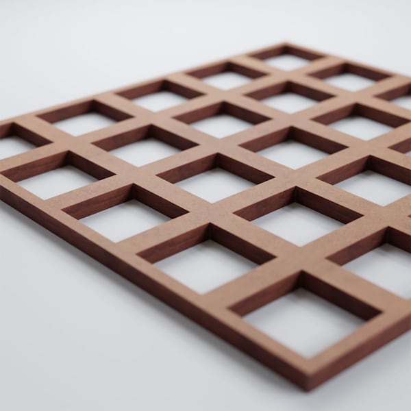 Ekena Millwork Small Manchester Decorative Fretwork Wood Wall Panels, Wood, 11 3/8"W x 11 3/8"H x 3/8"T - WALW12X12X0375MNCMF