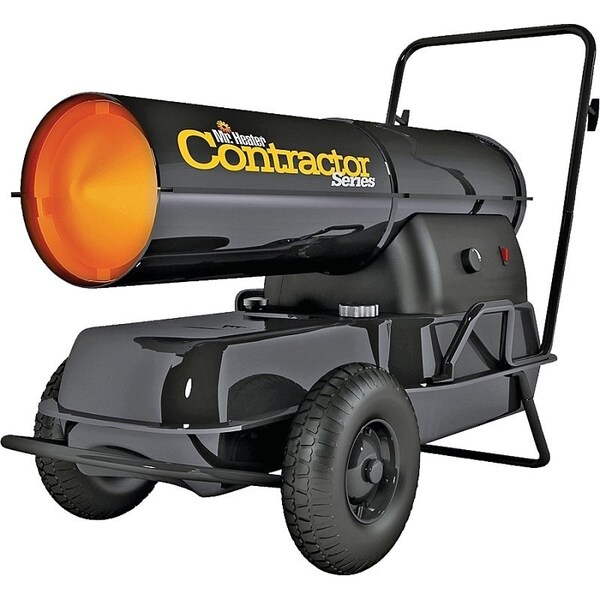 Mr. Heater F270320 Forced Air Heater, 85 gal Fuel Tank, Kerosene, 125000 Btu, 3125 sqft Heating Area - F210140