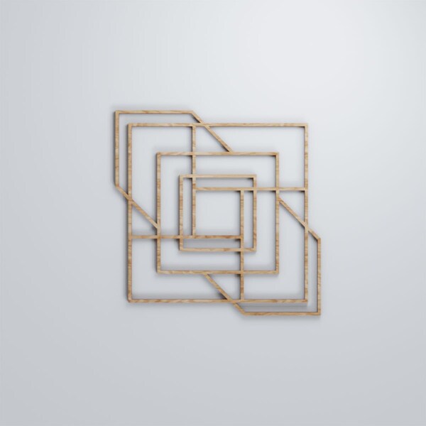 Ekena Millwork Medium Norwood Decorative Fretwork Wood Wall Panels, Red Oak, 15 3/8"W x 15 3/8"H x 3/8"T - WALW16X16X0375NWDRO