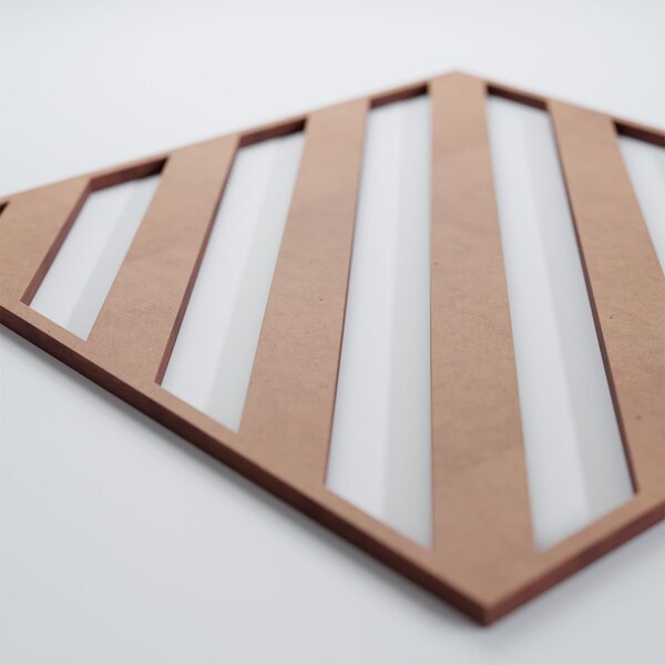 Ekena Millwork Medium Rothwell Decorative Fretwork Wood Wall Panels, Wood (Paint Grde), 15 3/8"W x 15 3/8"H x 3/8"T - WALW16X16X0375RTWMF