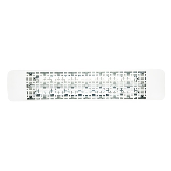 Eurofase 304 SS 39in Single Element 2000W 208V Heater, White, Brix Decor Plate - EF20208W5