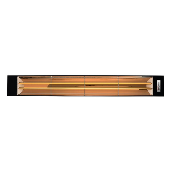 Eurofase SS 61in Dual Element 6000W 480V Heater, Black, Standard Decor Plate - EF60480B