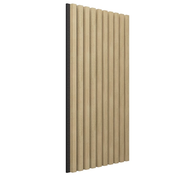 Ekena Millwork AcoustixPro Noise Cancelling Traditional Small Slat Wall Panel - SWA0625X0500TRAW