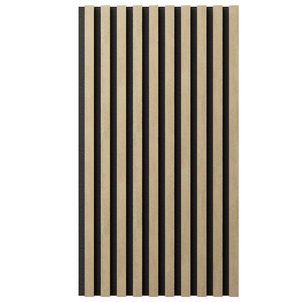 Ekena Millwork AcoustixPro Noise Cancelling Traditional Small Slat Wall Panel - SWA0625X0500TRAW
