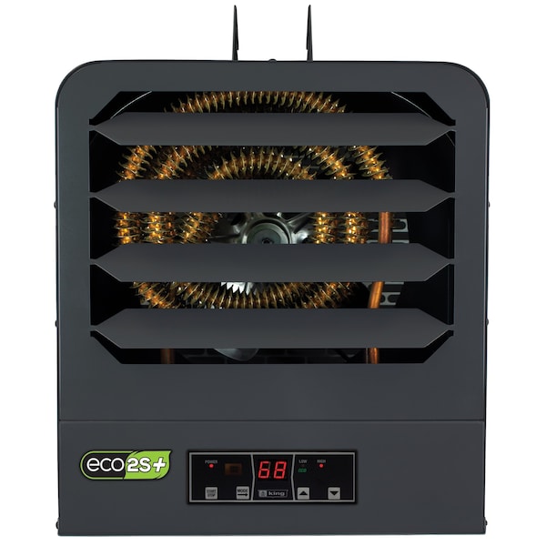 King Electric Electric Unit Heater W/ Remote Sensor, 240V, 1 Phase, 12kW - KB2412-1-ECO2S-PLUS-FB