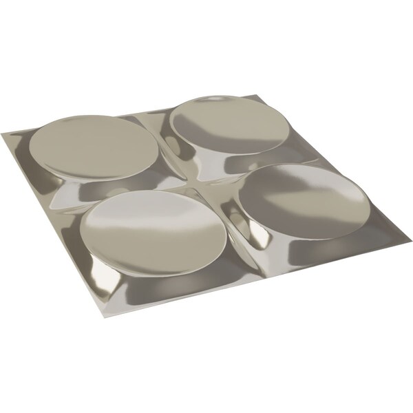 Ekena Millwork 11 7/8in. W x 11 7/8in. H Adonis EnduraWall Decorative 3D Wall Panel Covers 0.98 Sq. Ft. - WP12X12ADBCR