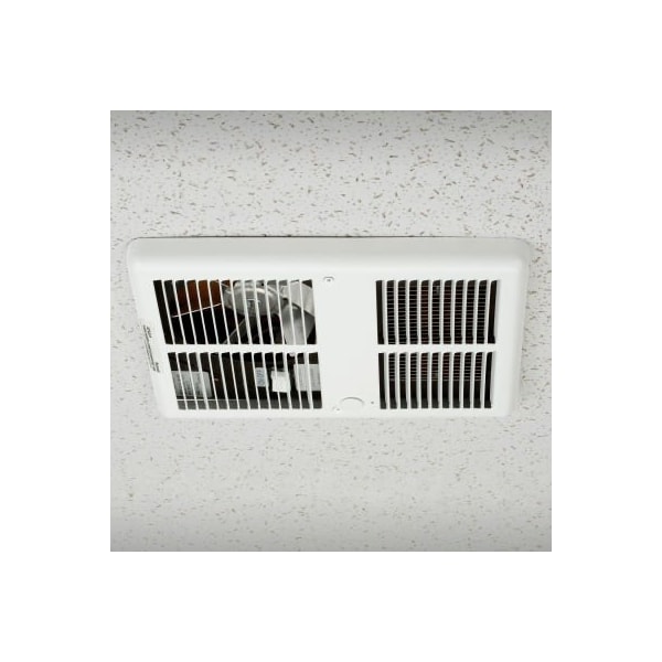 Tpi TPI Fan Forced Ceiling Heater - 1800/900W 120V - E3038DWBW