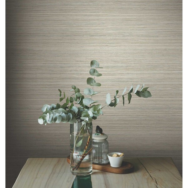 York Wallcoverings Fountain Grass Camel Wallpaper - GO8305