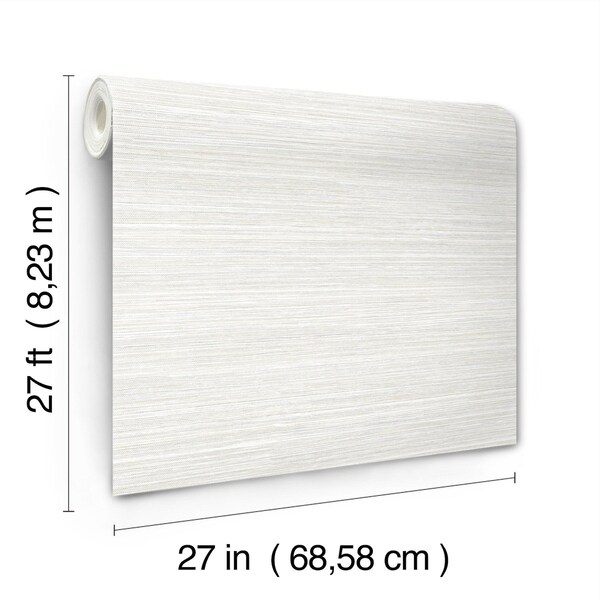 York Wallcoverings Fountain Grass Ivory Wallpaper - AG2087