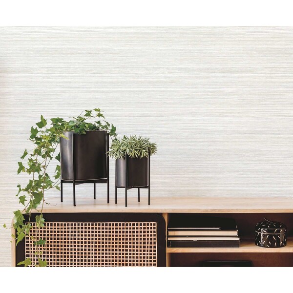 York Wallcoverings Fountain Grass Ivory Wallpaper - AG2087