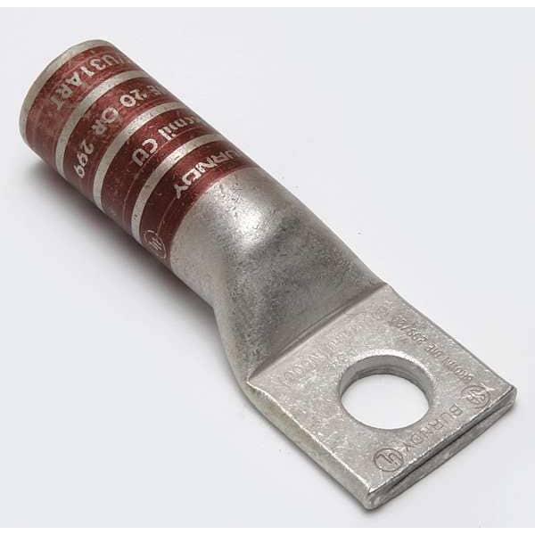 Burndy One Hole Lug Compresión de Conexión, 500 kcmil - YA34T8