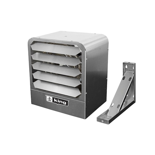 King Electric Electric Unit Heater W/ Thermostat & Mount Bracket, 1 Phase, 208V, 3kW - KBS2003-1-T-B1