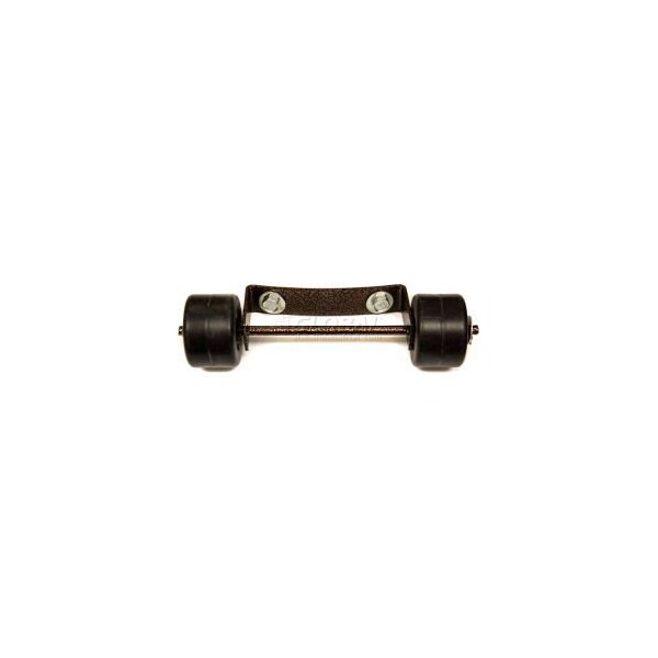 Hiland Hiland Replacement Wheel Set For Patio Heater Hammered Bronze - THP-WHLS-HG