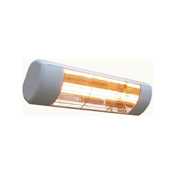 Sunheat Sunheat 901015120 1500W 120V Outdoor Weatherproof Electric Wall Mounted Heater - White - 901015120