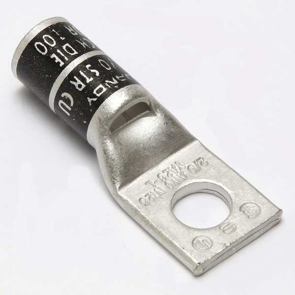 Conector de compresión de anillo único Burndy, calibre 2/0 AWG - YA26LBOX