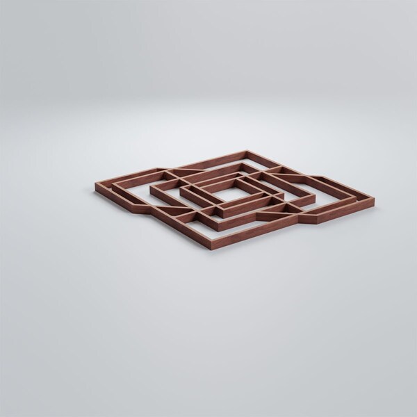 Ekena Millwork Extra Small Norwood Decorative Fretwork Wood Wall Panels, Wood, 7 3/8"W x 7 3/8"H x 3/8"T - WALW08X08X0375NWDMF