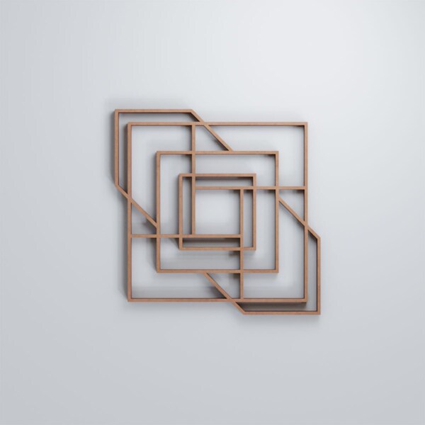 Ekena Millwork Extra Small Norwood Decorative Fretwork Wood Wall Panels, Wood, 7 3/8"W x 7 3/8"H x 3/8"T - WALW08X08X0375NWDMF