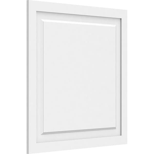 Ekena Millwork Harrison Raised Panel Decorative Wall Panel, 30"W x 30"H x 5/8"P - WALP30X30X062HAR