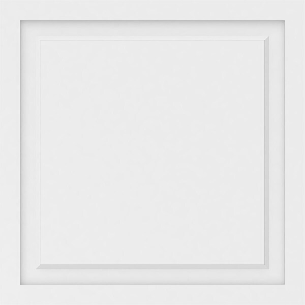 Ekena Millwork Harrison Raised Panel Decorative Wall Panel, 30"W x 30"H x 5/8"P - WALP30X30X062HAR