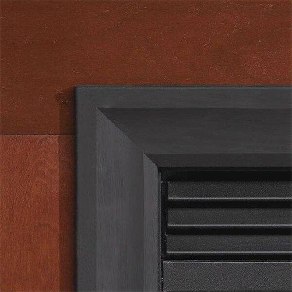 Empire Empire DVF1BL Steel Frame Decorative Front for Fireplace; Black - DVF1BL