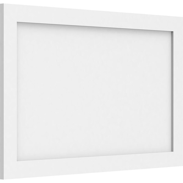 Ekena Millwork Cornell Flat Panel Decorative Wall Panel, 32"W x 20"H x 5/8"P - WALP32X20X062CNL