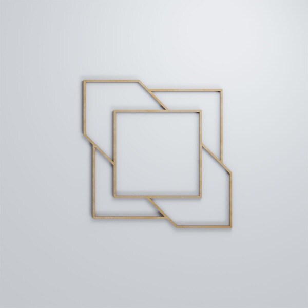 Ekena Millwork Medium Monument Decorative Fretwork Wood Wall Panels, Birch, 15 3/8"W x 15 3/8"H x 3/8"T - WALW16X16X0375MMTBI