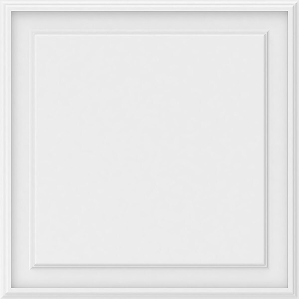 Ekena Millwork Legacy Raised Panel Decorative Wall Panel, 26"W x 26"H x 5/8"P - WALP26X26X062LEG