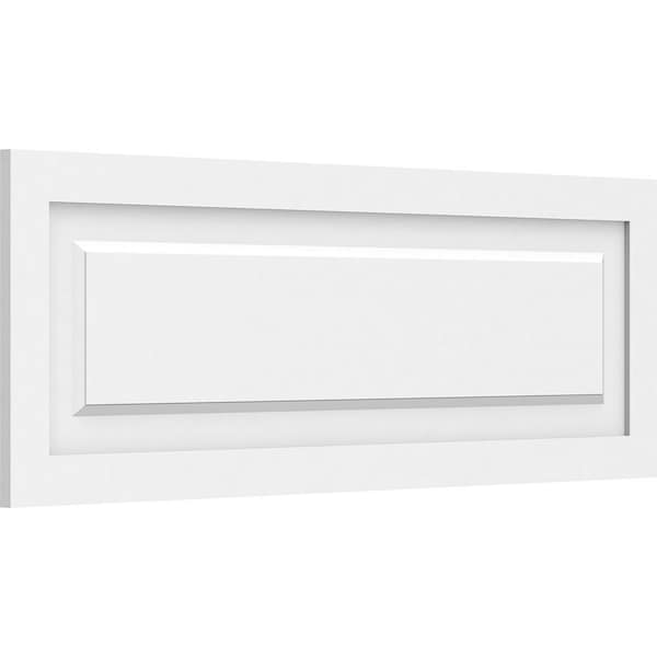 Ekena Millwork Harrison Raised Panel Decorative Wall Panel, 40"W x 14"H x 5/8"P - WALP40X14X062HAR