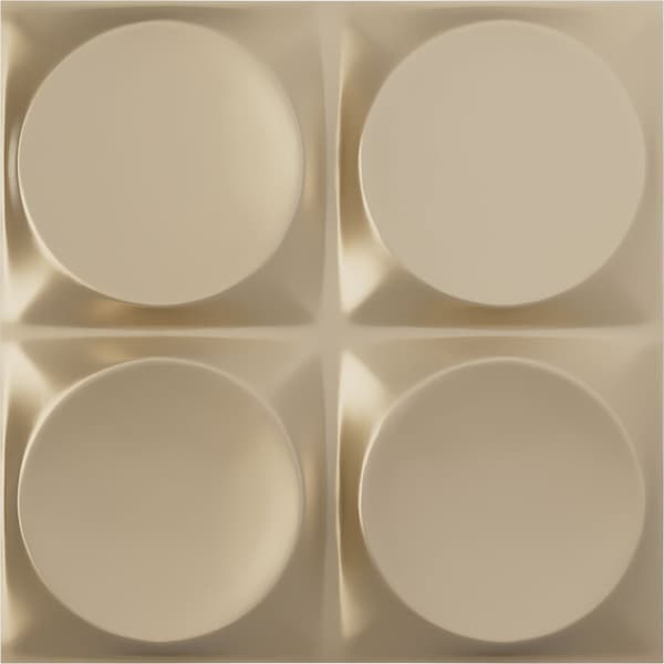 Ekena Millwork 11 7/8in. W x 11 7/8in. H Adonis EnduraWall Decorative 3D Wall Panel Covers 0.98 Sq. Ft. - WP12X12ADECE