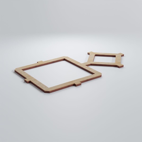 Ekena Millwork Small Arcadia Decorative Fretwork Wood Wall Panels, Birch, 19 7/8"W x 11 3/8"H x 3/8"T - WALW12X12X0375ARCBI