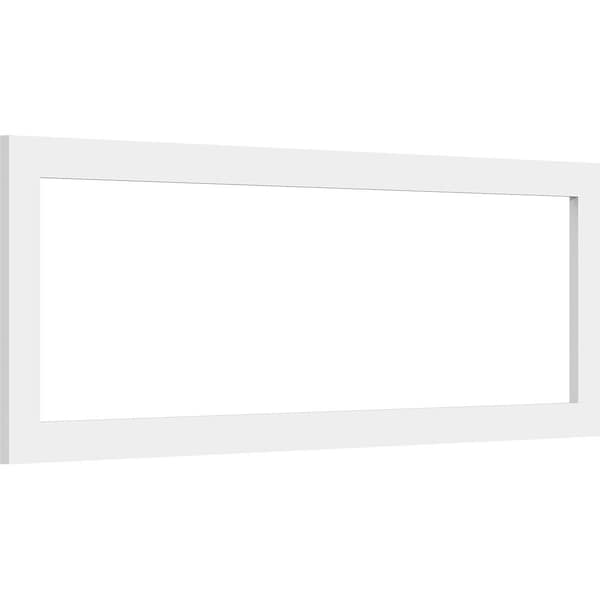 Ekena Millwork Prescott Decorative Wall Panel (Two-Piece), 34"W x 12"H x 3/8"P - WALP34X12X037PRE