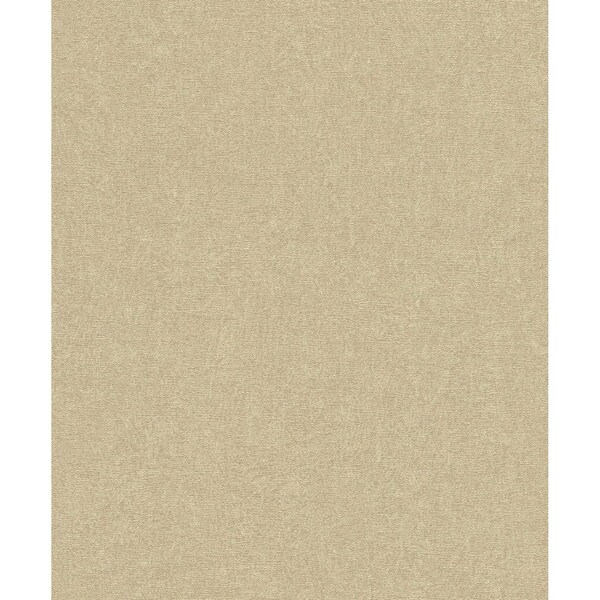 Manhattan Comfort Knoxville Dale Gold Texture 33 ft L X 209 in W Wallpaper - BR4096-554533