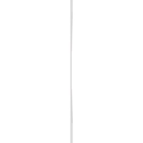 Ekena Millwork 40"H x 94 1/2"W Kiowa PVC Wainscot Paneling Kit - WPK40X94KWA