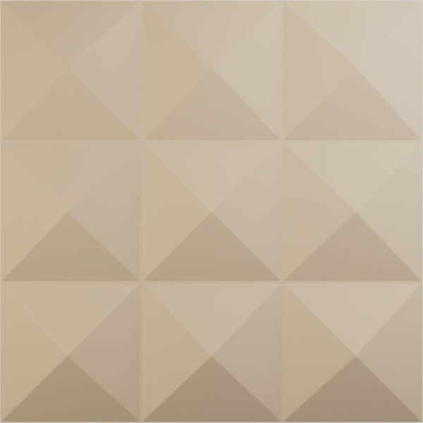 Ekena Millwork 19 5/8in. W x 19 5/8in. H Benson EnduraWall Decorative 3D Wall Panel, Total 32.04 Sq. Ft., 12PK - WP20X20BEGBE-CASE-12